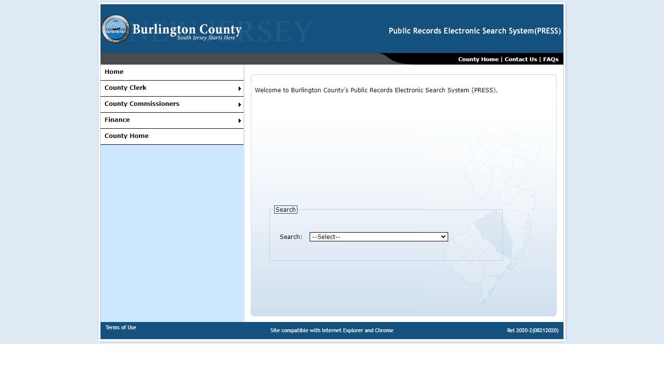 Public Records Electronic Search System